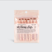 Styling Hair Clips 6pc (Rose Gold)