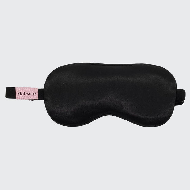 The Lavender Weighted Satin Eye Mask