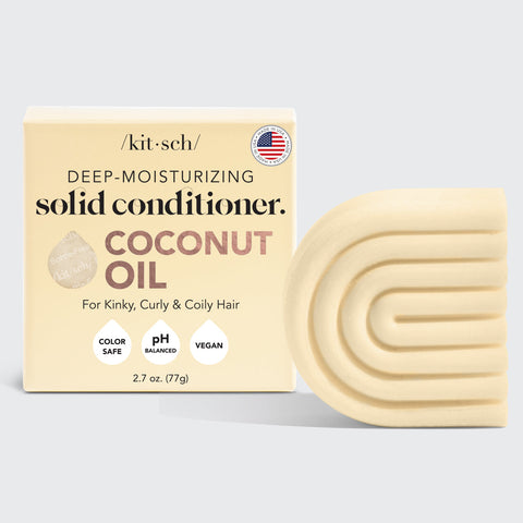 Coconut Oil Conditioner Bar for Dry Damaged Hair