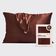 Satin Pillowcase - Chocolate