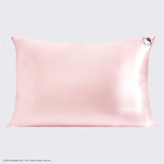 Hello Kitty x Kitsch Satin Pillowcase - Solid Pink Hello Kitty Face