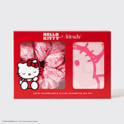 Hello Kitty x Kitsch Satin Pillowcase & Pillow Scrunchie 2pc Set