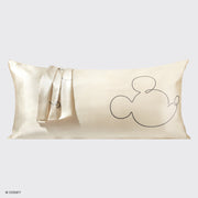 Kitsch & Mickey and Minnie King Pillowcase Bundle - Cream