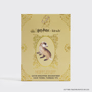 Harry Potter x Kitsch Satin-Wrapped Hair Towel - Hufflepuff